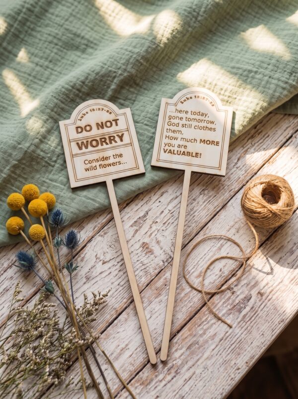 Gehuld in Pracht – Houten Lelieboeket
