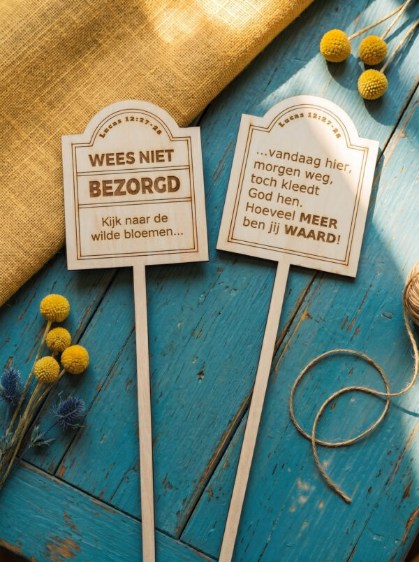 Gehuld in Pracht – Houten Zonnebloemenboeket