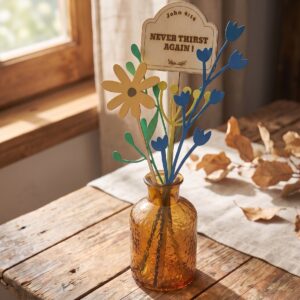 Gave van Levend Water – Houten Zonnebloemenboeket - Image 2